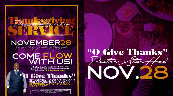 Thanksgiving Praise & Worship Service