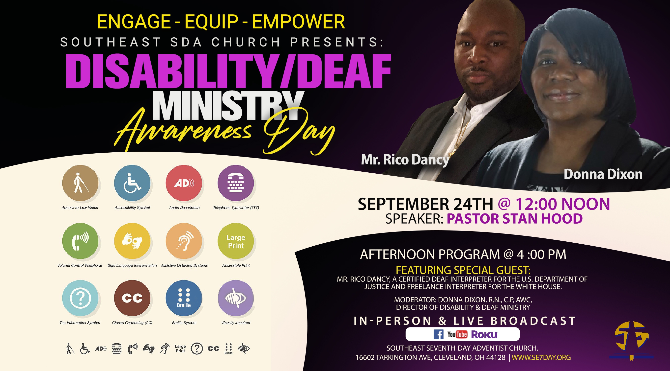 Disability/Deaf Ministry Awareness Day