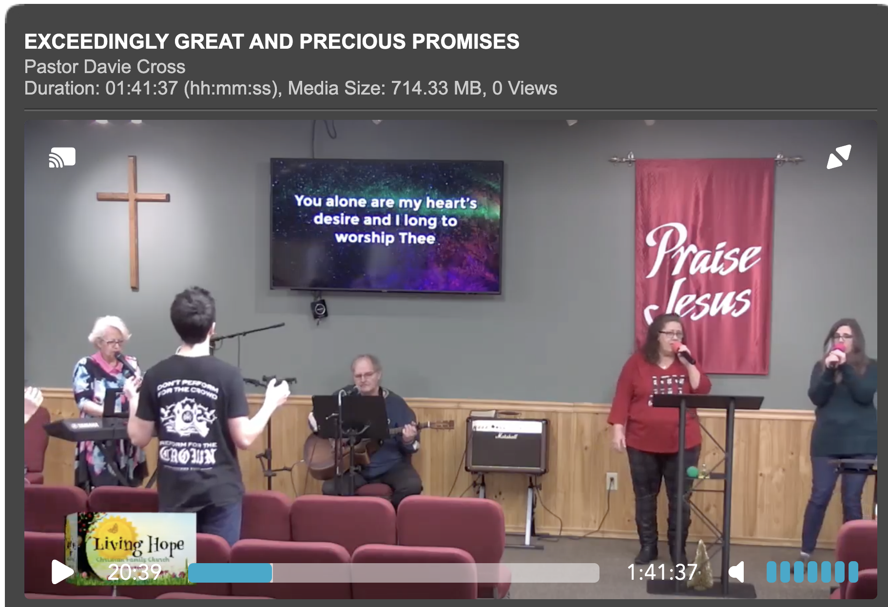 EXCEEDINGLY GREAT AND PRECIOUS PROMISES 