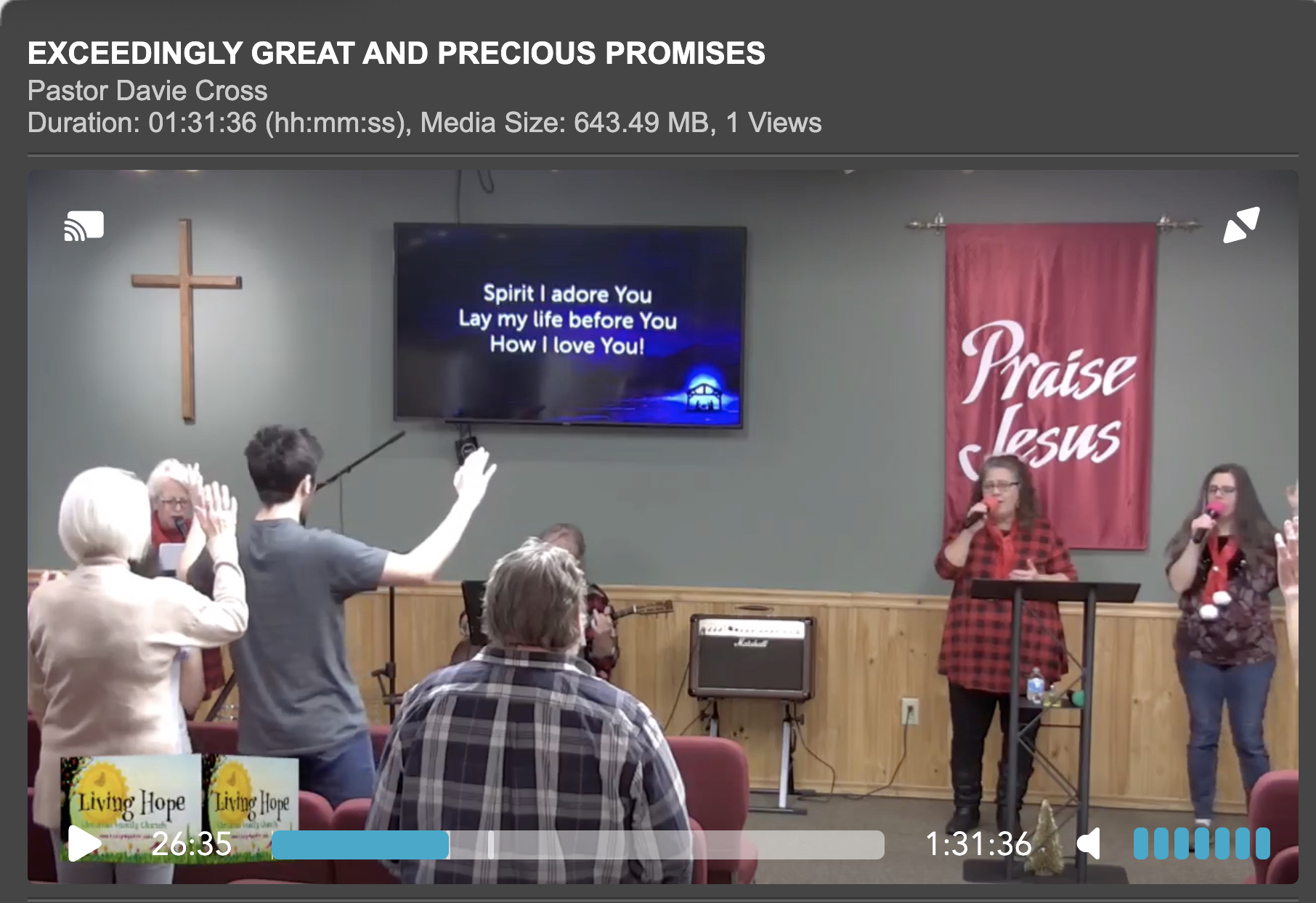 EXCEEDINGLY GREAT AND PRECIOUS PROMISES 