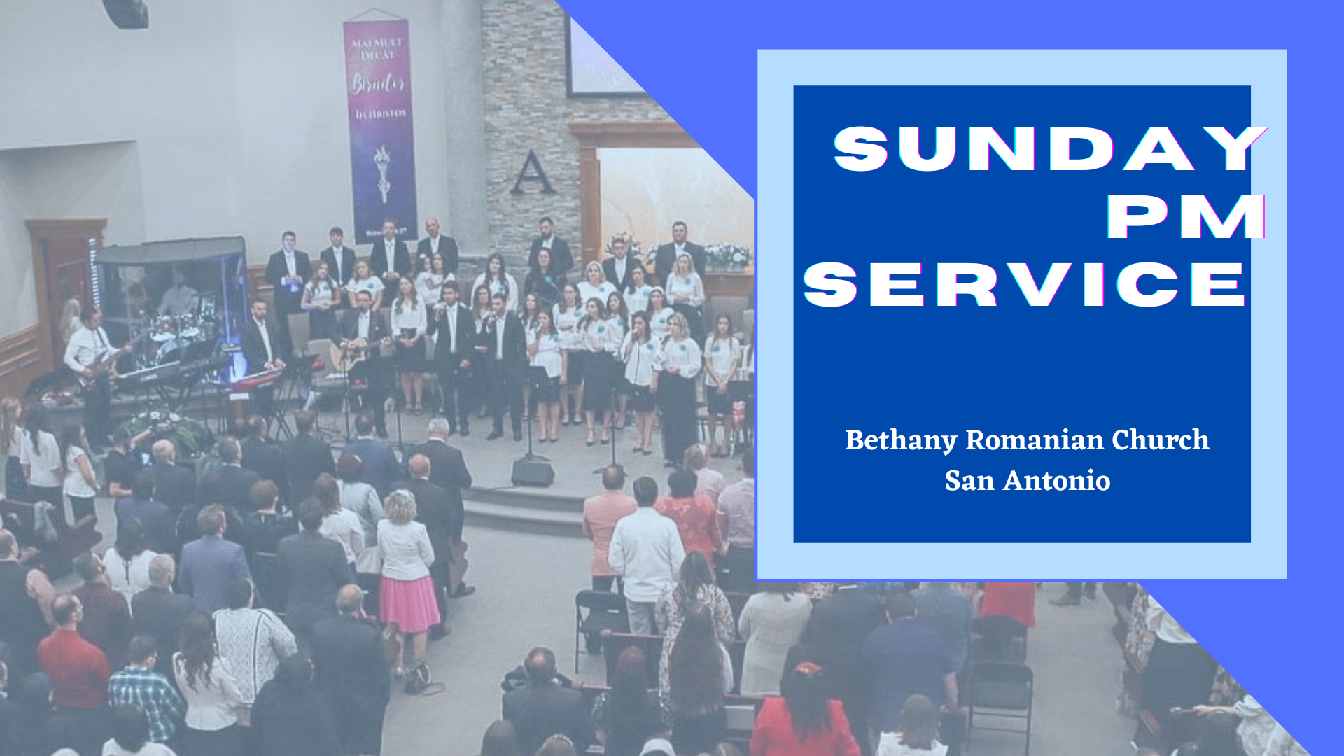 Bethany San Antonio LIVE Sunday PM Service  6pm CST