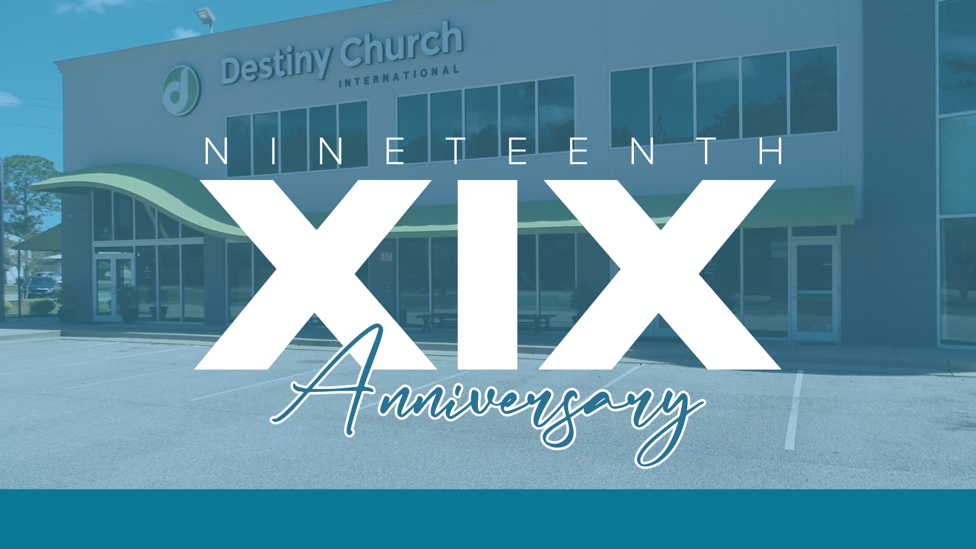 ANNIVERSARY SUNDAY – 19 YEARS