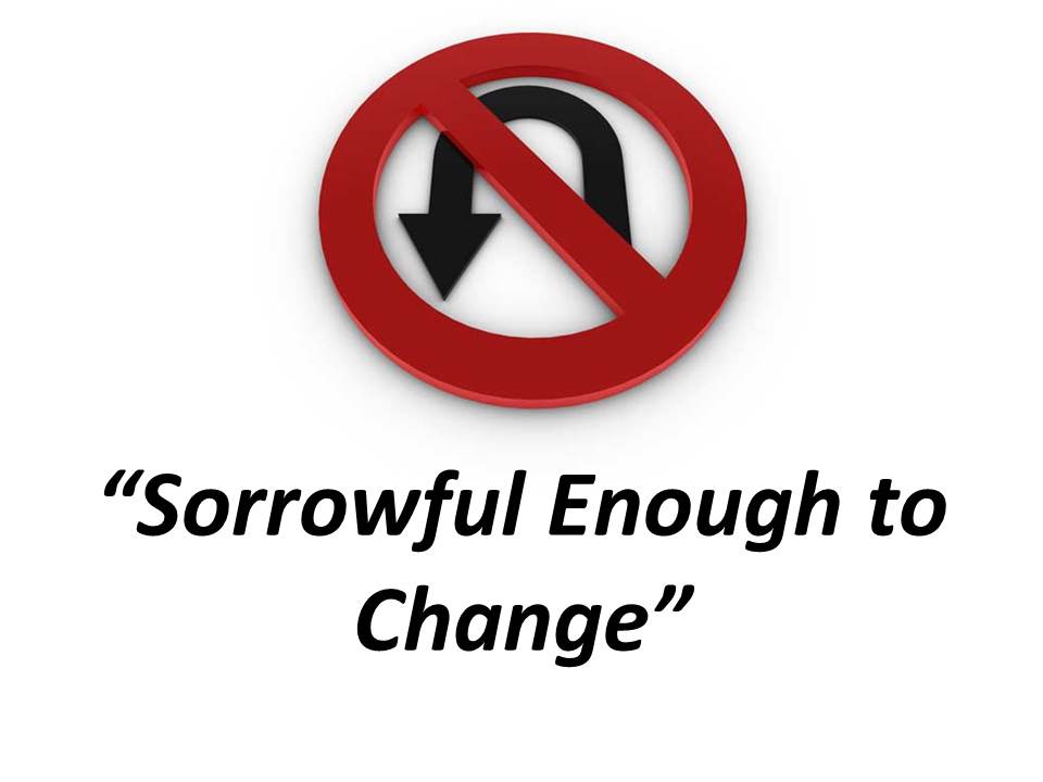 Sorrowful Enough to Change
