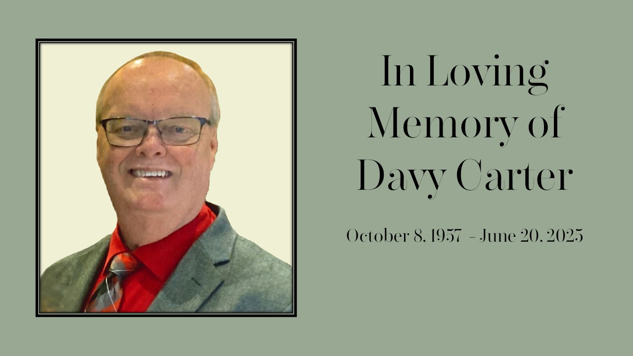 Davy Carter's Funeral Service