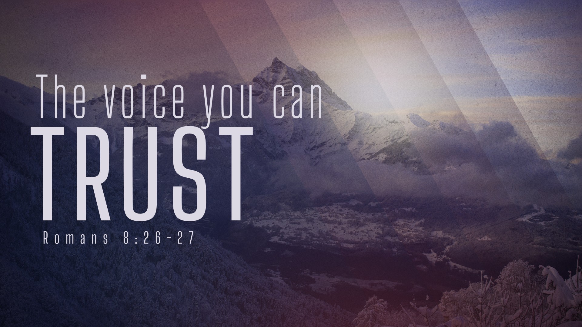 The Voice you can Trust