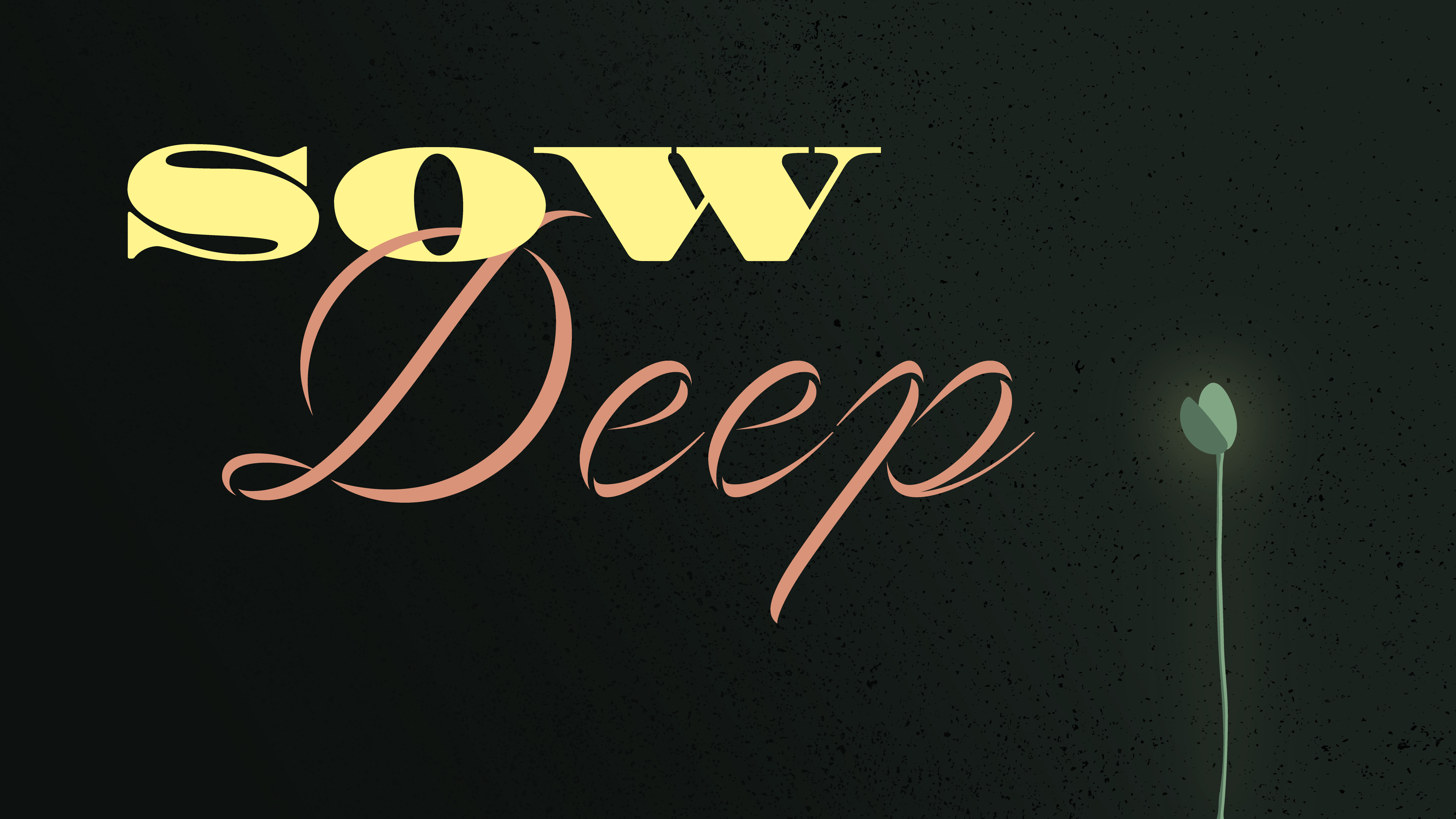 Traditional Service: “Sow Deep”