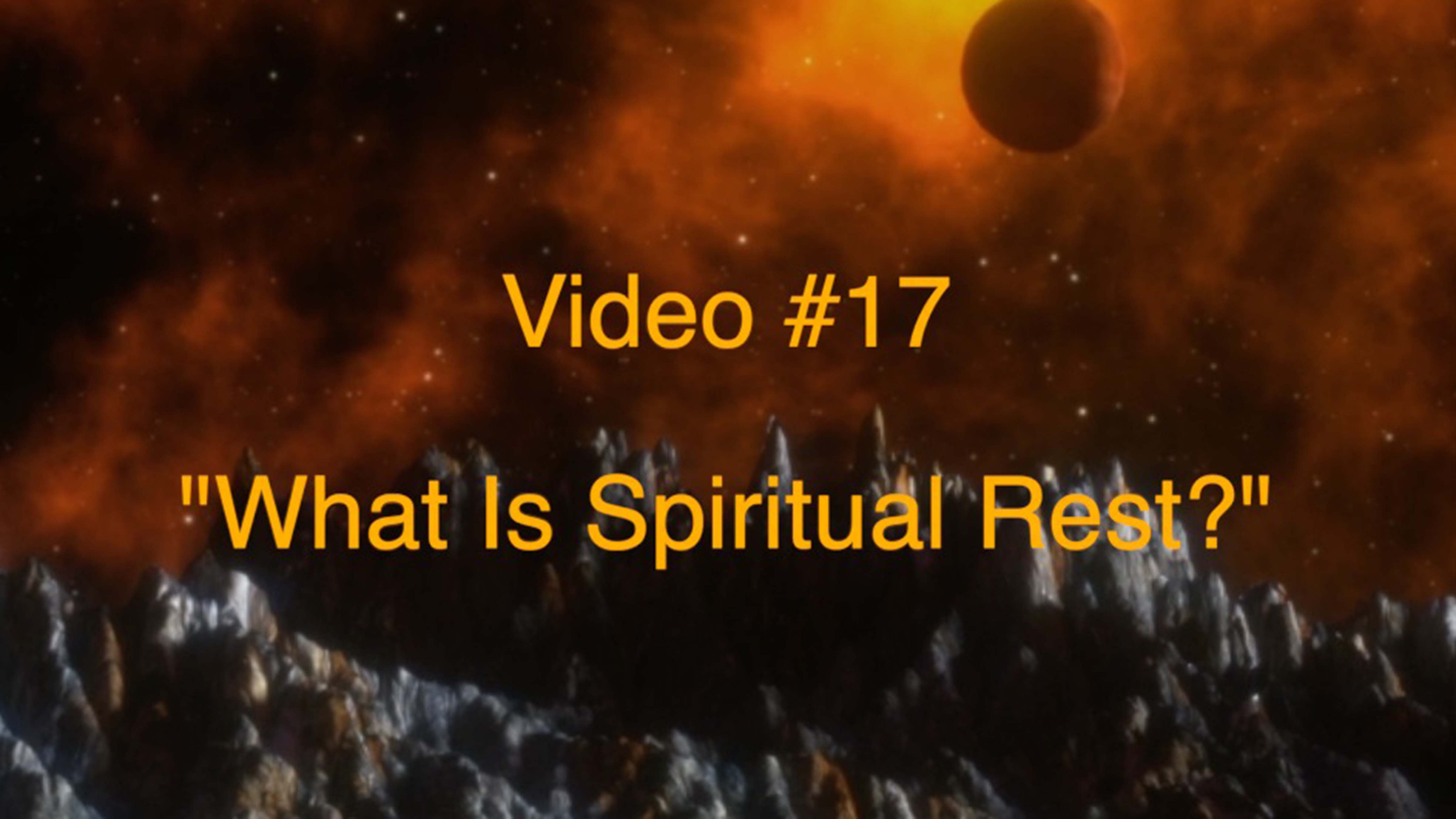 What Is Spiritual Rest