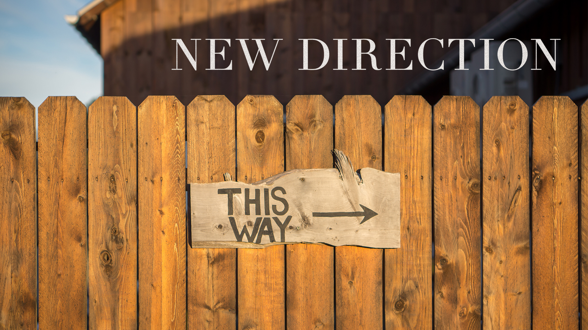 New Direction - 9:30am