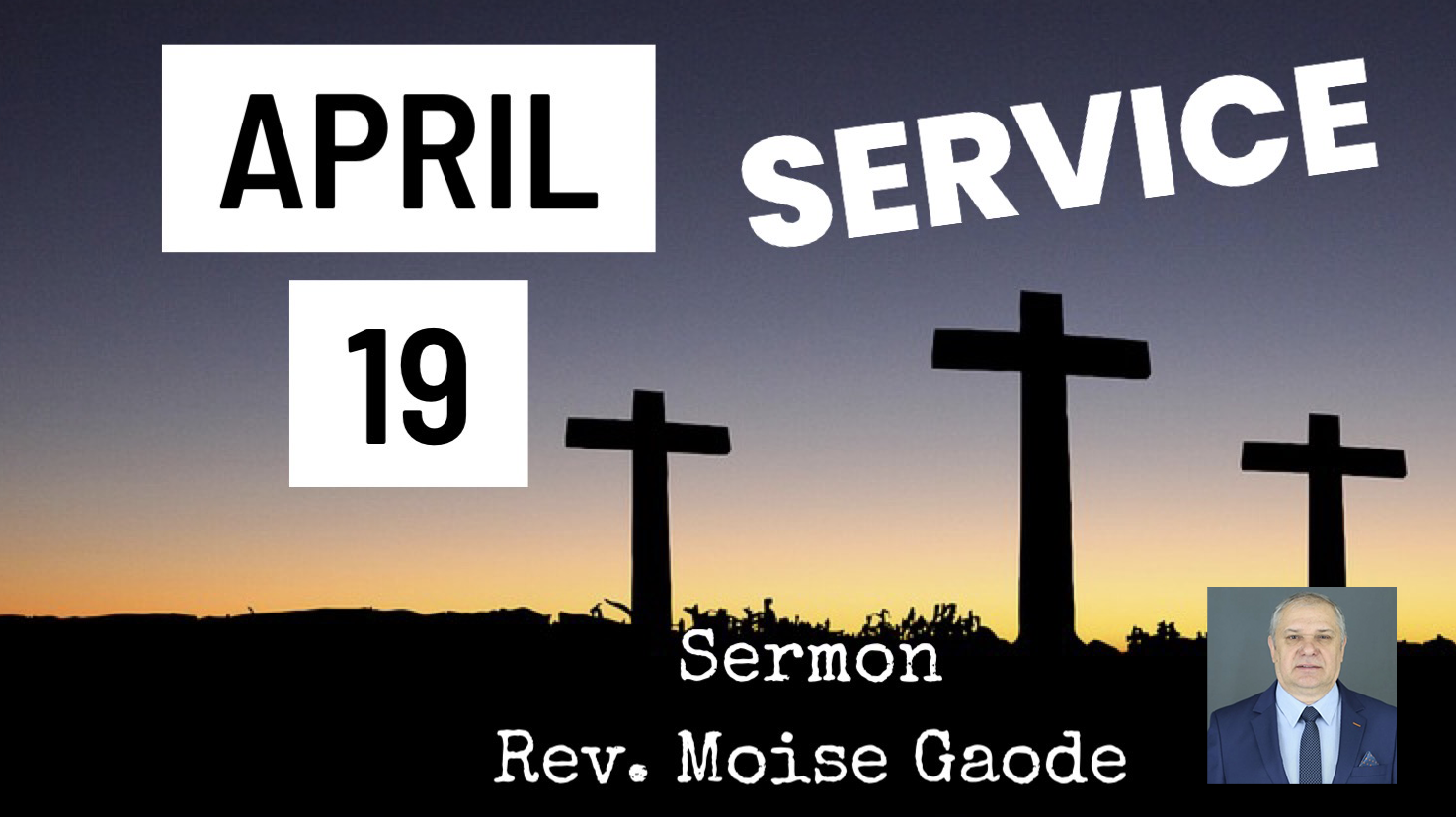 April 19 Service 