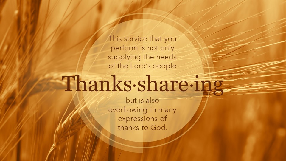 Thanks-share-ing