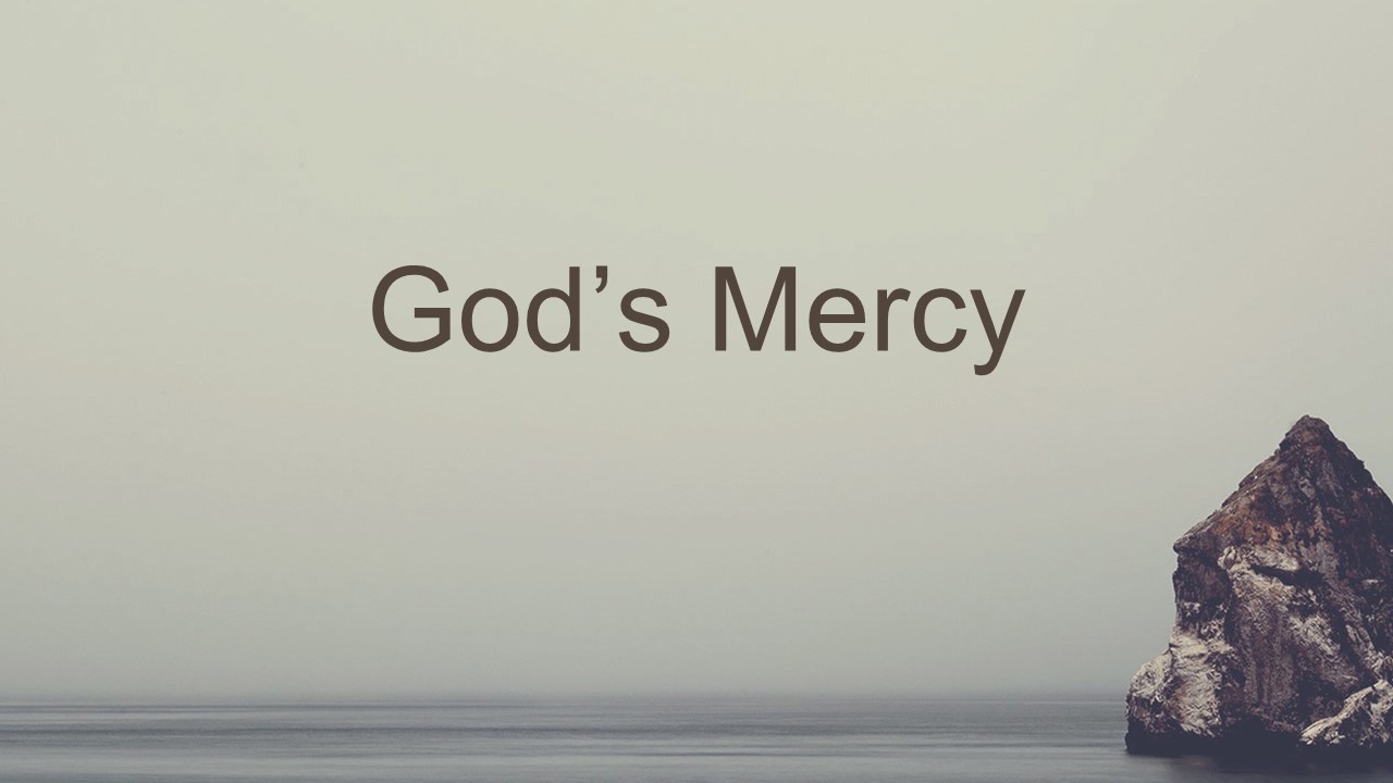 God's Mercy